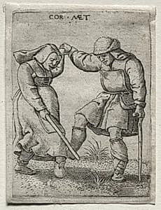 Dancing Cripples by Cornelis Massys (Flemish, 1510/11–1556/57)
