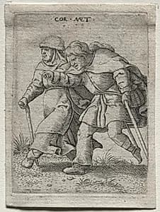 Dancing Cripples by Cornelis Massys (Flemish, 1510/11–1556/57)