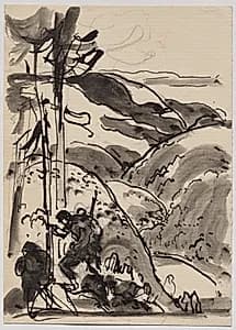 Dans les Vosges by Auguste Louis Lepère (French, 1849–1918)