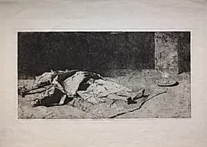 Dead Kabyle by Mariano Fortuny (Spanish, 1838–1874)