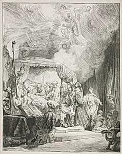 Death of the Virgin by Rembrandt van Rijn (Dutch, 1606–1669)