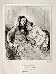 Des Mères de Famille! by Paul Gavarni (French, 1804–1866)