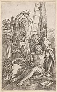 Descent from the Cross by Albrecht Dürer (German, 1471–1528)