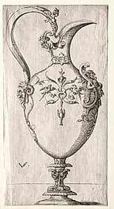 Design for a Ewer by Virgilius Solis (German, 1514–1562)
