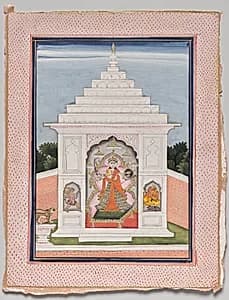 Devi Shrine by Unknown Artist
