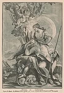 Diana and Endymion by Nicolas LeSueur (French, 1691–1764)