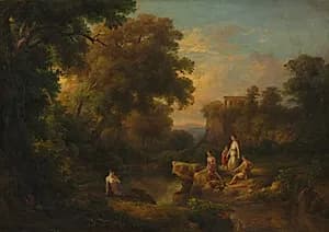 Diana and Her Nymphs by Károly Markó (Hungarian, 1791–1860)