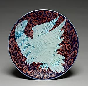 Dish by William Frend De Morgan (British, 1839–1917)
