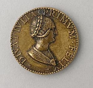 Diva Julia (obverse) by Antico (Italian, c. 1460–1528)