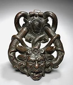 Doorknocker with Gorgon Head by Unknown Artist
