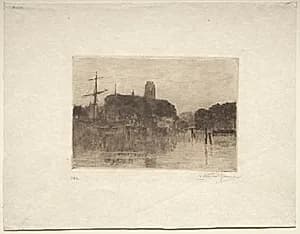 Dordrecht by Charles Nicolas Storm van 's-Gravesande (Dutch, 1841–1924)