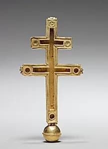 Double-Arm Reliquary Cross by Unknown Artist
