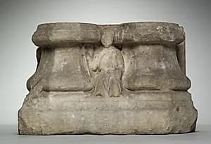 Double Column Base by Unknown Artist