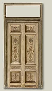 Double-Leaf Doors by Pierre Rousseau (French, 1751–1829)