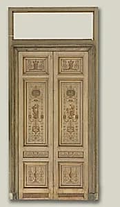Double-Leaf Doors by Pierre Rousseau (French, 1751–1829)