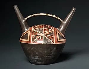 Double-Spouted Vessel by Unknown Artist