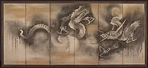Dragon by Soga Nichokuan (Japanese)