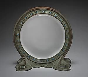 Dressing Table Mirror by Tiffany Glass & Decorating Company (America, New York, 1892–1902)
