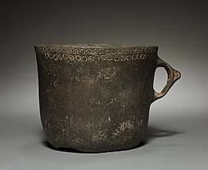 Drinking Vessel with Handle by Unknown Artist