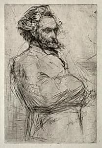 Drouet by James McNeill Whistler (American, 1834–1903)
