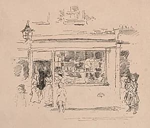 Drury Lane Rags by James McNeill Whistler (American, 1834–1903)