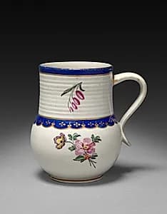 Duseberry Cream Pot by Derby Porcelain Factory (Chelsea-Derby Period, 1770–84)