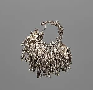 Earrings (?) by Unknown Artist