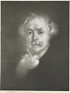 Edmond de Goncourt by Eugène Carrière (French, 1849–1906)