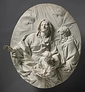 Education of the Virgin by Giuseppe Mazzuoli (Italian, 1644–1725)
