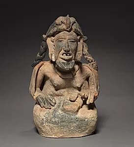Elderly Figure by Unknown Artist