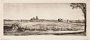 Ely Cathedral by Muirhead Bone (British, 1876–1953)