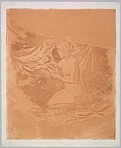 Embers Glow by Theodore Roussel (French, 1847–1926)
