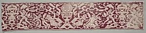Embroidered Border by Unknown Artist