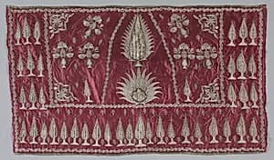 Embroidered Cover (?) by Unknown Artist