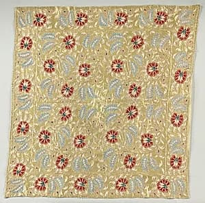 Embroidered Cover by Unknown Artist