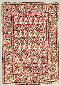 Embroidered Cover or Hanging by Unknown Artist