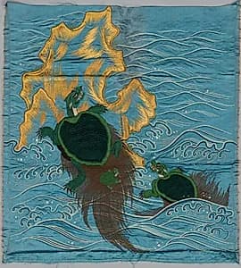 Embroidered Fukusa by Unknown Artist