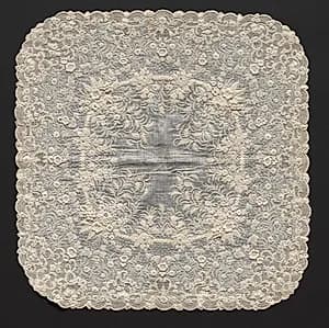 Embroidered Handkerchief by Unknown Artist