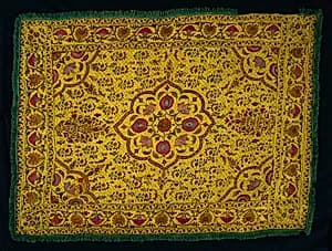 Embroidered Panel by Unknown Artist