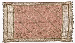 Embroidered Sari by Unknown Artist