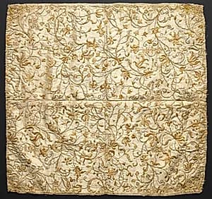 Embroidered Square by Unknown Artist
