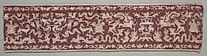 Embroidered Strip by Unknown Artist