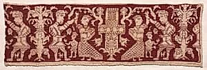 Embroidered Strip by Unknown Artist
