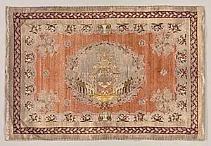 Embroidered Table Cover by Unknown Artist