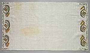Embroidered Towel (Peshkir) by Unknown Artist