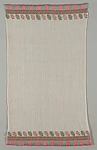 Embroidered Towel (Peshkir) by Unknown Artist