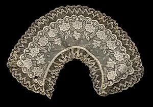 Embroidery and Lace Collar by Unknown Artist