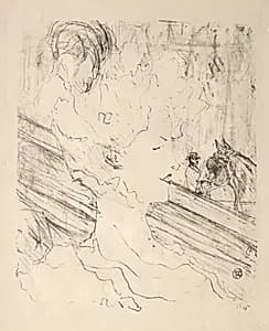 Emilienne d'Alençon by Henri de Toulouse-Lautrec (French, 1864–1901)