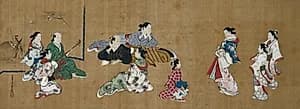 Entertainment Scene by Miyagawa Chōshun (Japanese, 1683–1753)