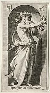 Envy by Jacob Matham (Dutch, 1571–1631)